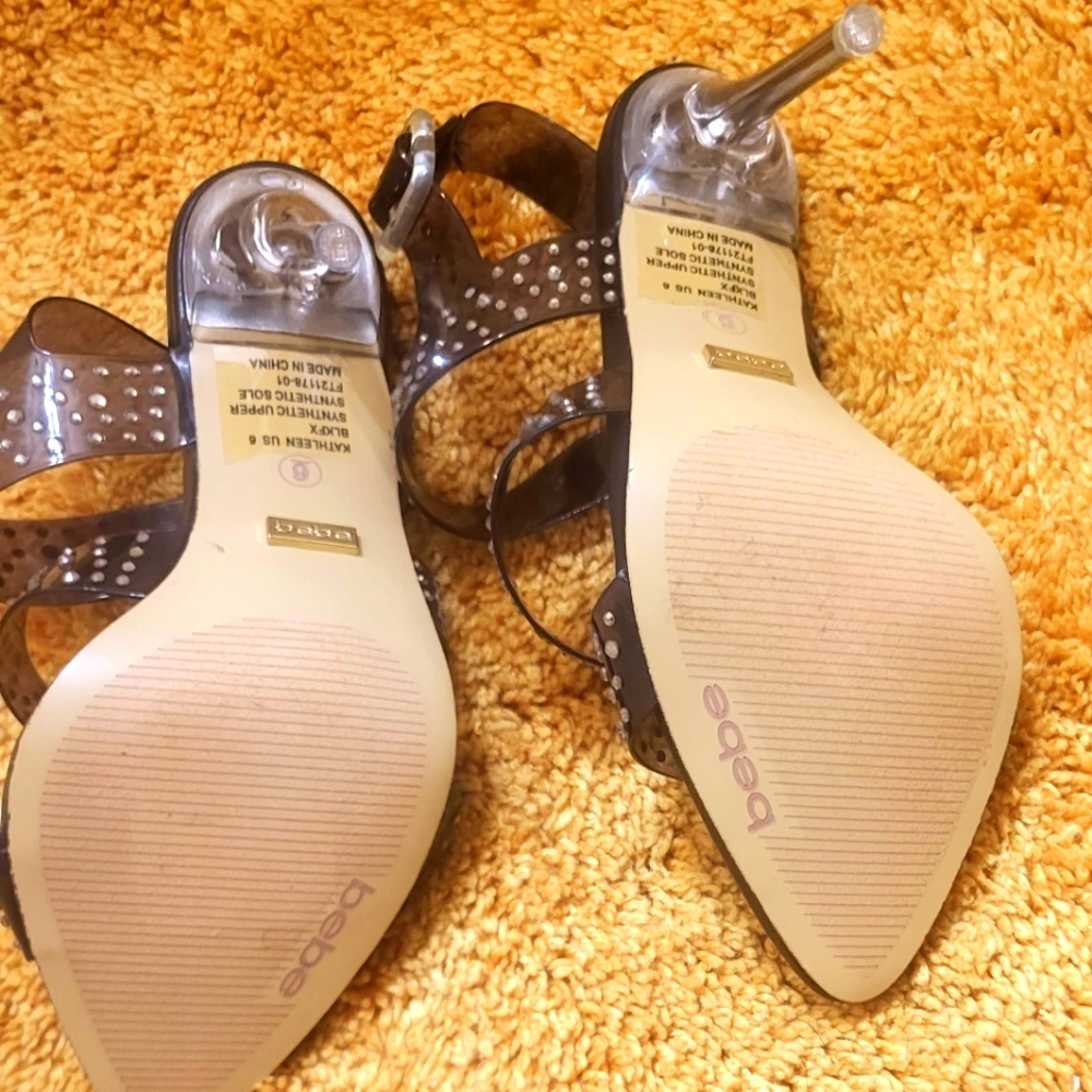 Bebe open toe heels - Picture 4 of 4